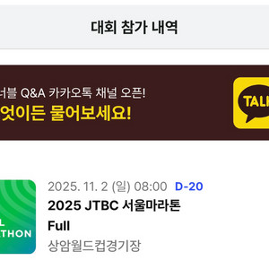 JTBC 서울마라톤 풀코스 여자 싱글렛90 판매