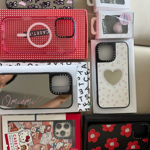 S급아이폰16프맥용 케이스티파이 6개와 액서사리2개