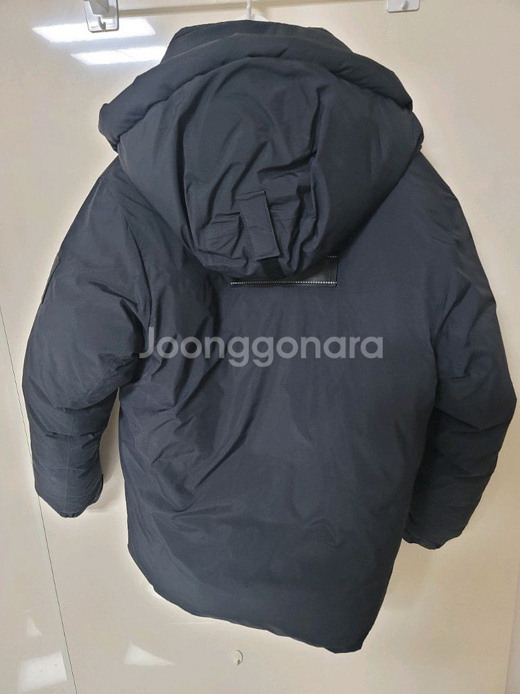 네파 키즈 구스다운 대장 패딩 150 블랙 히말랴급--1