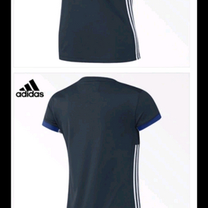 아디다스 기능성 스포츠 티셔츠 T16 팀 티 W 네이비