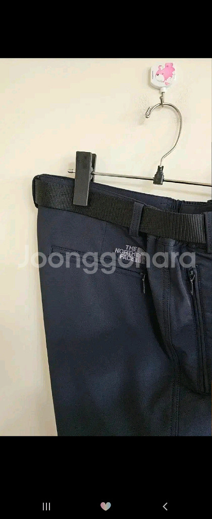 노스페이스 아웃도어 기모 바지--4
