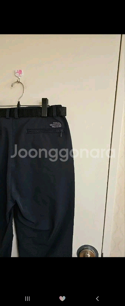 노스페이스 아웃도어 기모 바지--6