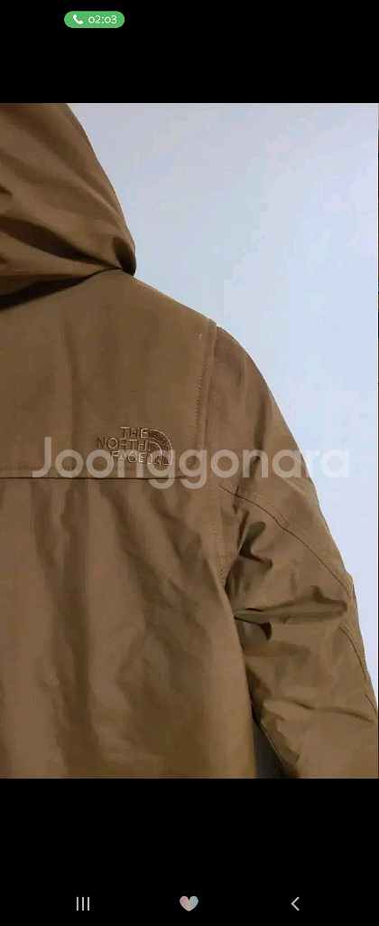 노스페이스 하이벤트 넬슨 거위털 패딩--2