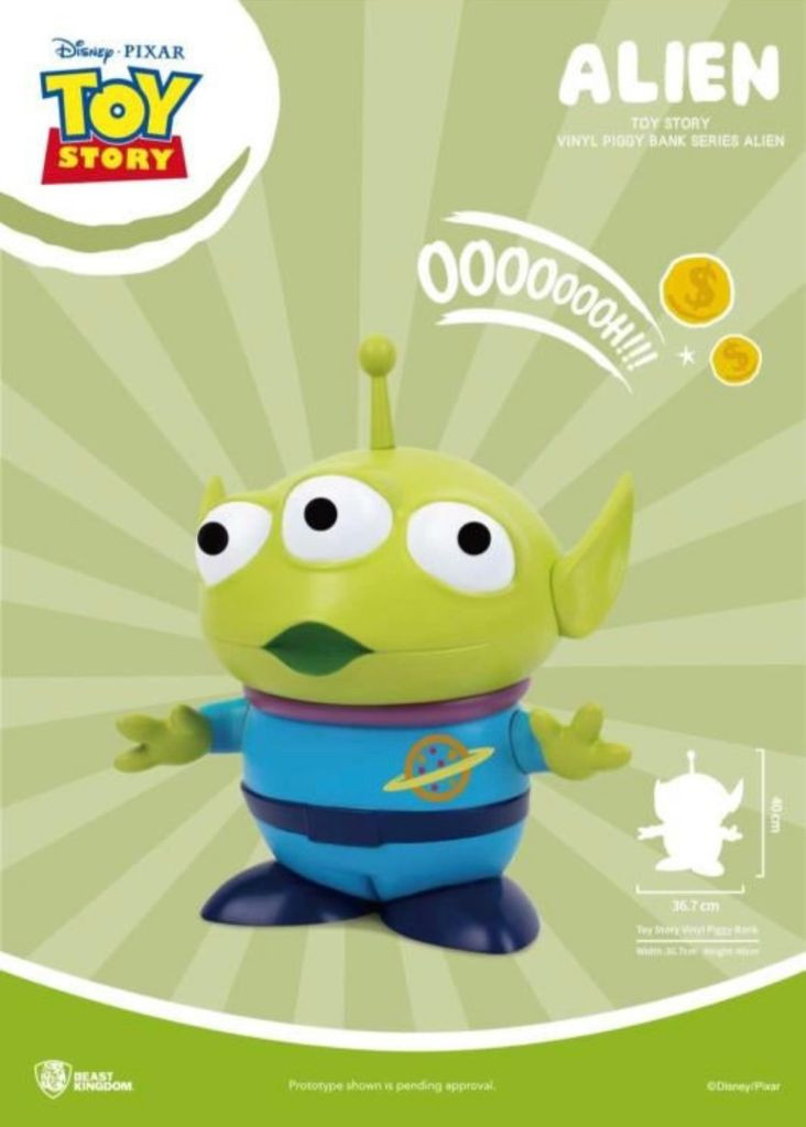 비스트킹덤 토이스토리 코인뱅크 피규어--5