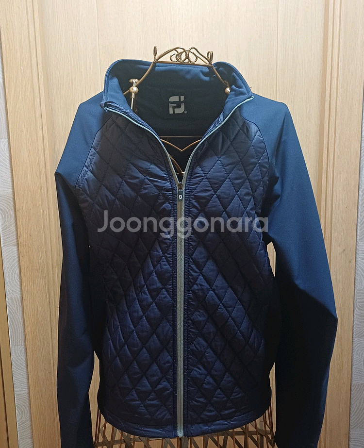 풋조이 (FJ) 여성 골프 다이아몬드 퀼팅 자켓 M--0