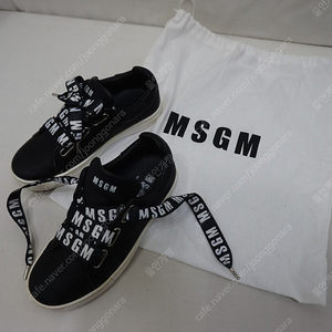 MSGM 리본 가죽 스니커즈 여아 220 사랑봉봉