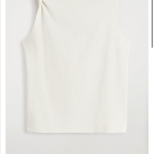 코스 COS 트위스트 디테일 코튼 탑