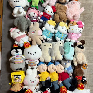 중형인형 개당 6천원 슈야 마이멜로디 핑구 포차코 스폰