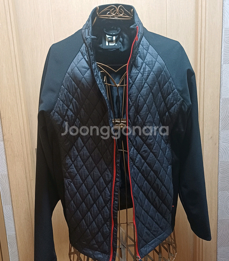 풋조이 (FJ) 여성 골프 다이아몬드 퀼팅 자켓 M--2