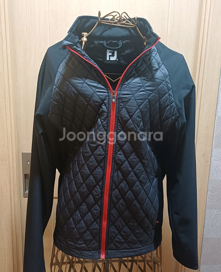 풋조이 (FJ) 여성 골프 다이아몬드 퀼팅 자켓 M--0