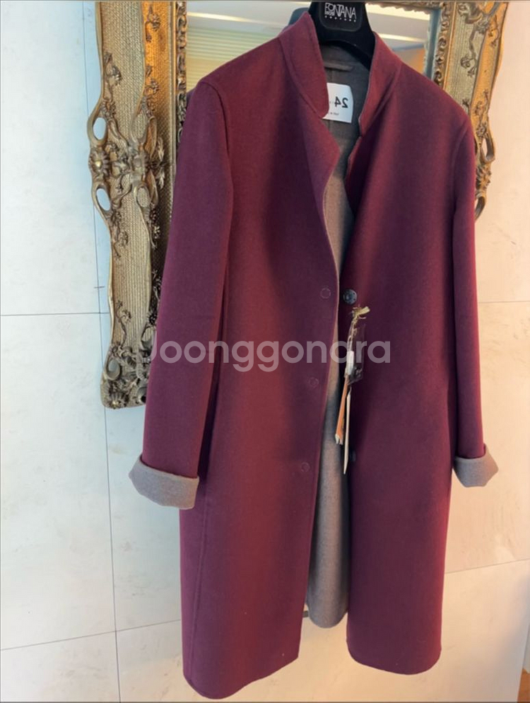 만조니 24 코트 롱코트--1