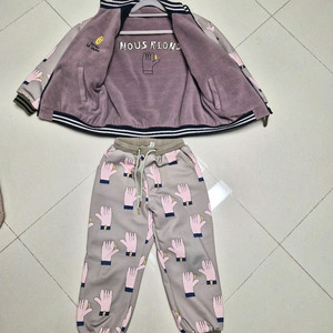 [120, XL] 리미떼두두 양면 점퍼+팬츠세트