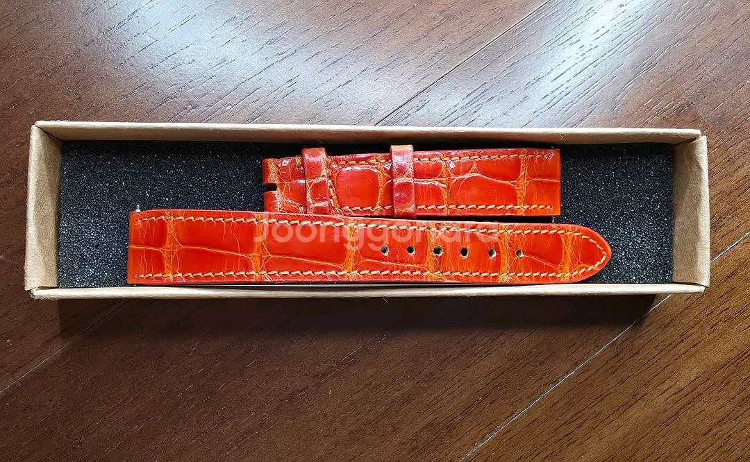 엔스트랩스 에르메스 H아워 스몰 호환 시계줄 악어가죽--8