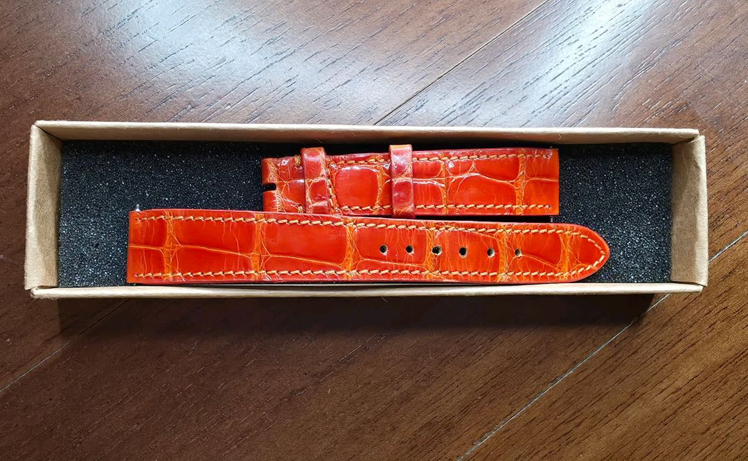 엔스트랩스 에르메스 H아워 스몰 호환 시계줄 악어가죽--8