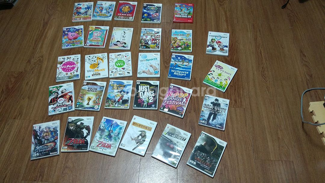 닌텐도 위 wii 시디 CD , DVD 리모컨 등등--0