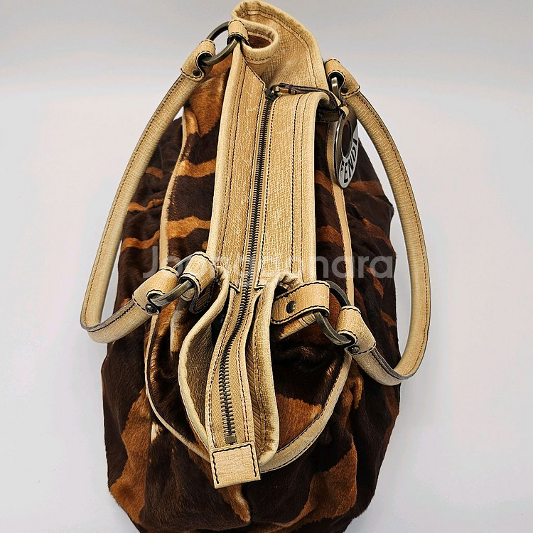 정품 펜디 송치 숄더백--8