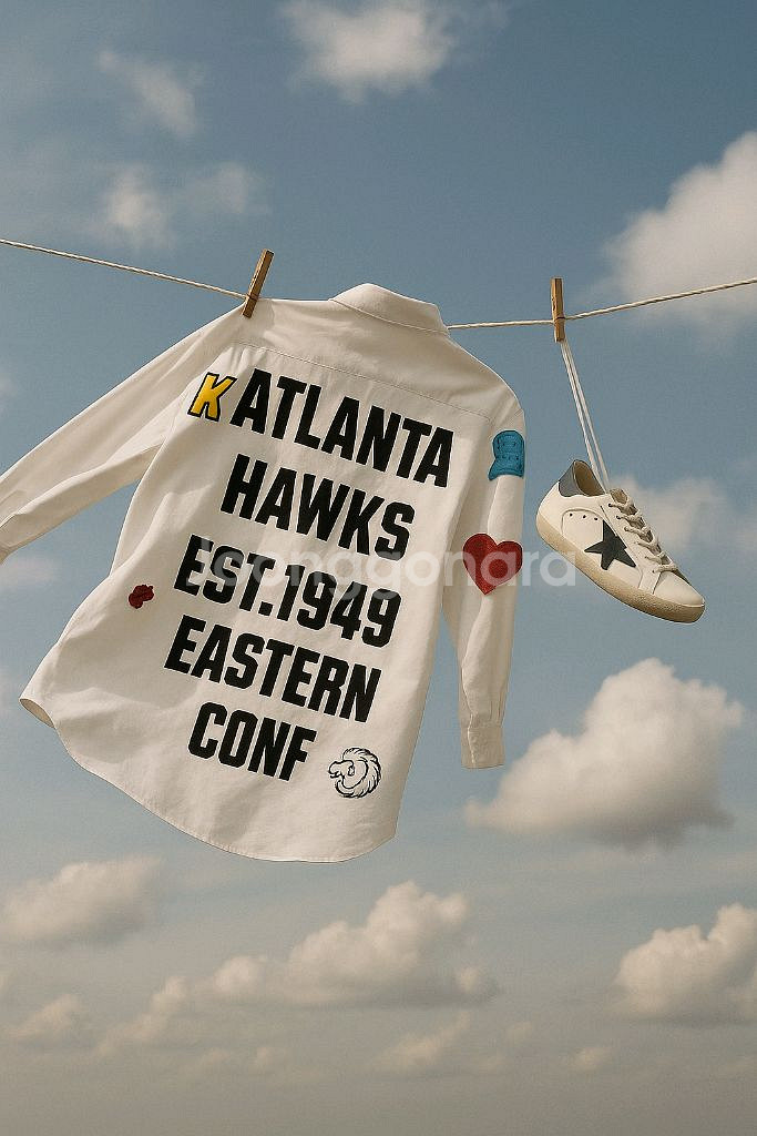 THE RADIO STYLE 패치셔츠--0