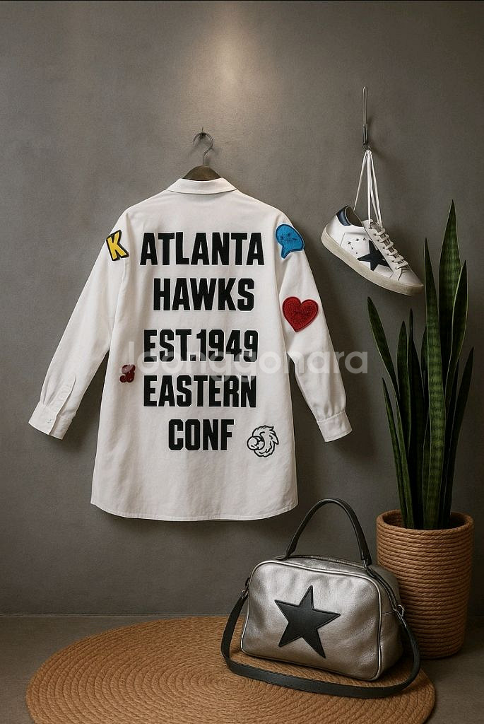 THE RADIO STYLE 패치셔츠--2