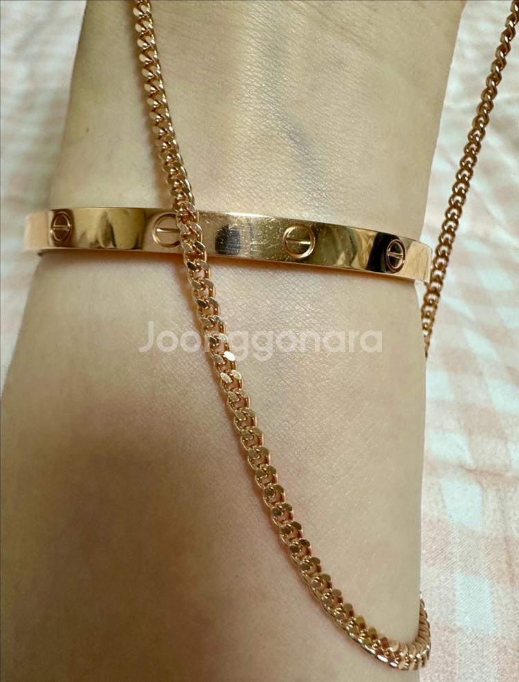 18K 목걸이 (새제품)--4