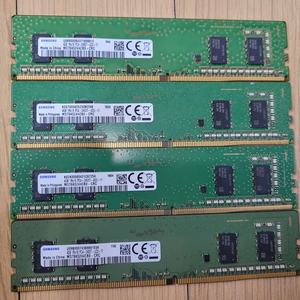 삼성 ddr4 (19200) 4g x 4개
