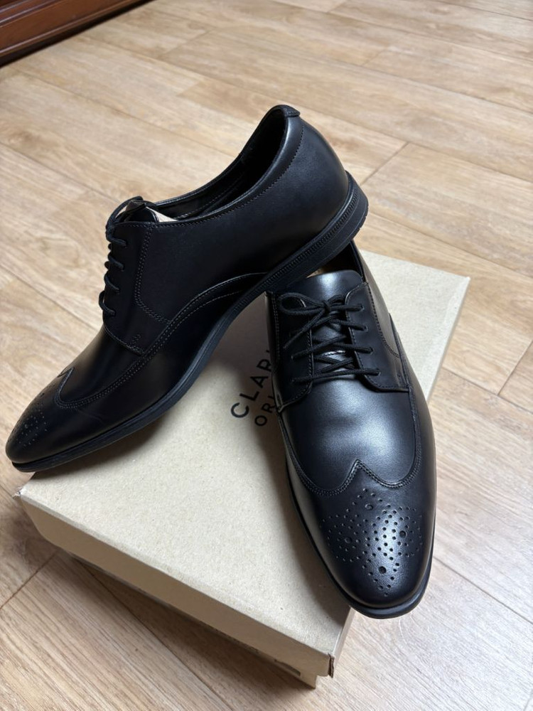 클락스 남성구두 블랙 EU41.5(운동화기준 270)--7