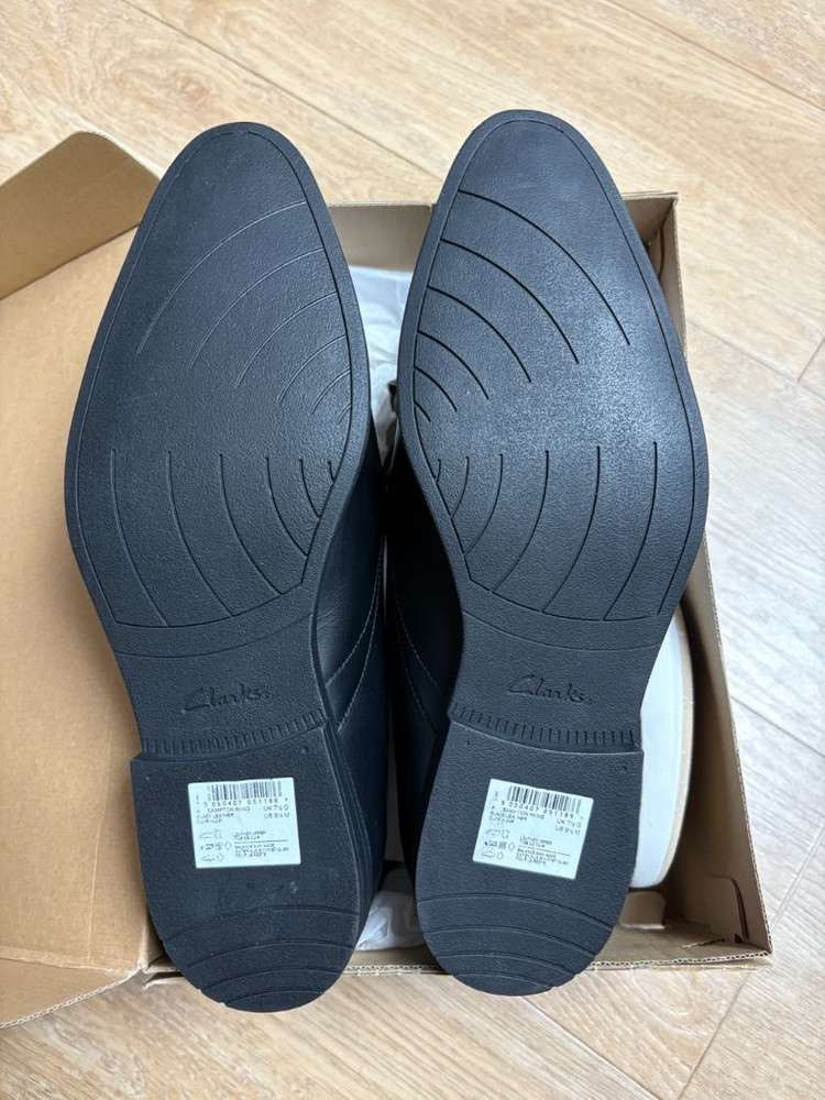 클락스 남성구두 블랙 EU41.5(운동화기준 270)--9