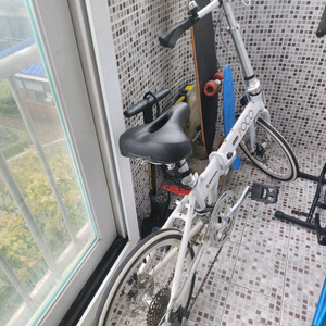 산타자 미니벨로 접이식 자전거