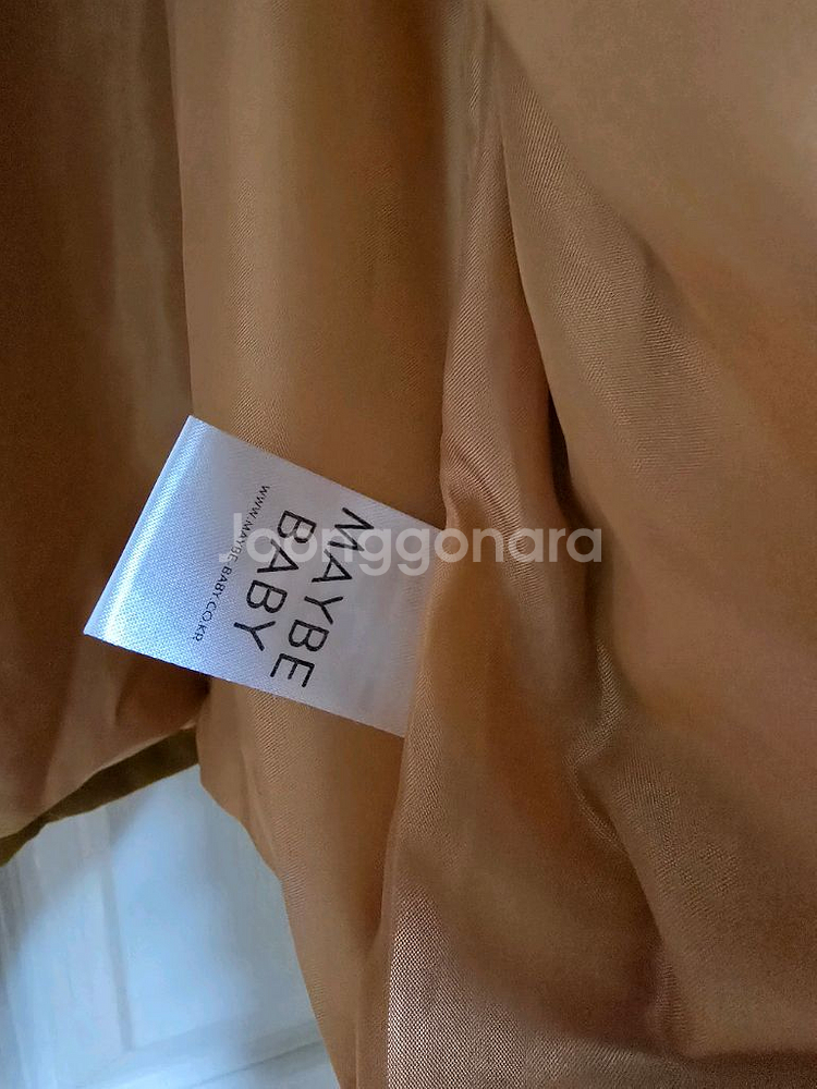 메이비베이비 디어리스트 퀼팅 자켓--5
