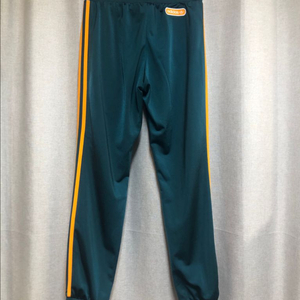 아디다스 스플릿 파이어버드 트랙팬츠 그린 오렌지라인 M