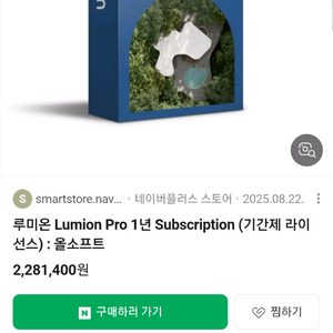 루미온 2025 pro 1년권