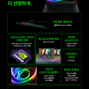 RAZER BLADE 16-RTX5090-32GB