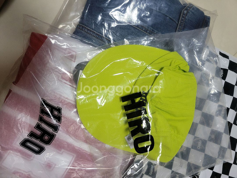 히로 베이스볼 레드 140 + glgk 데님 130--0