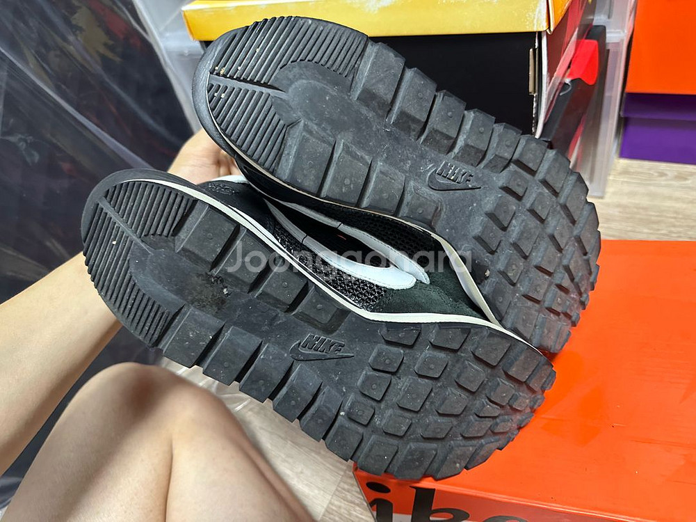 [255] 나이키 x 사카이 베이퍼와플 블랙 화이트--5