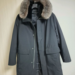 얄레그리 폭스퍼 구스다운 블랙 46