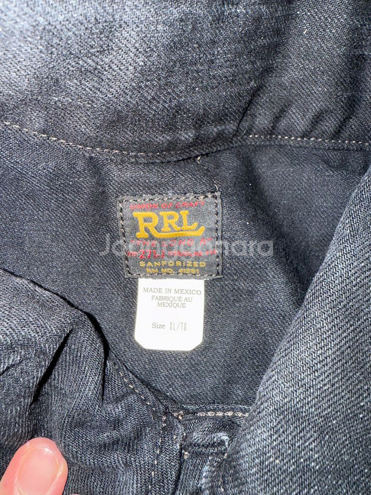 RRL / lot271 블랙 / XL--1