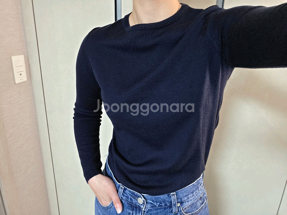 자주 여성 니트 s(55)--0