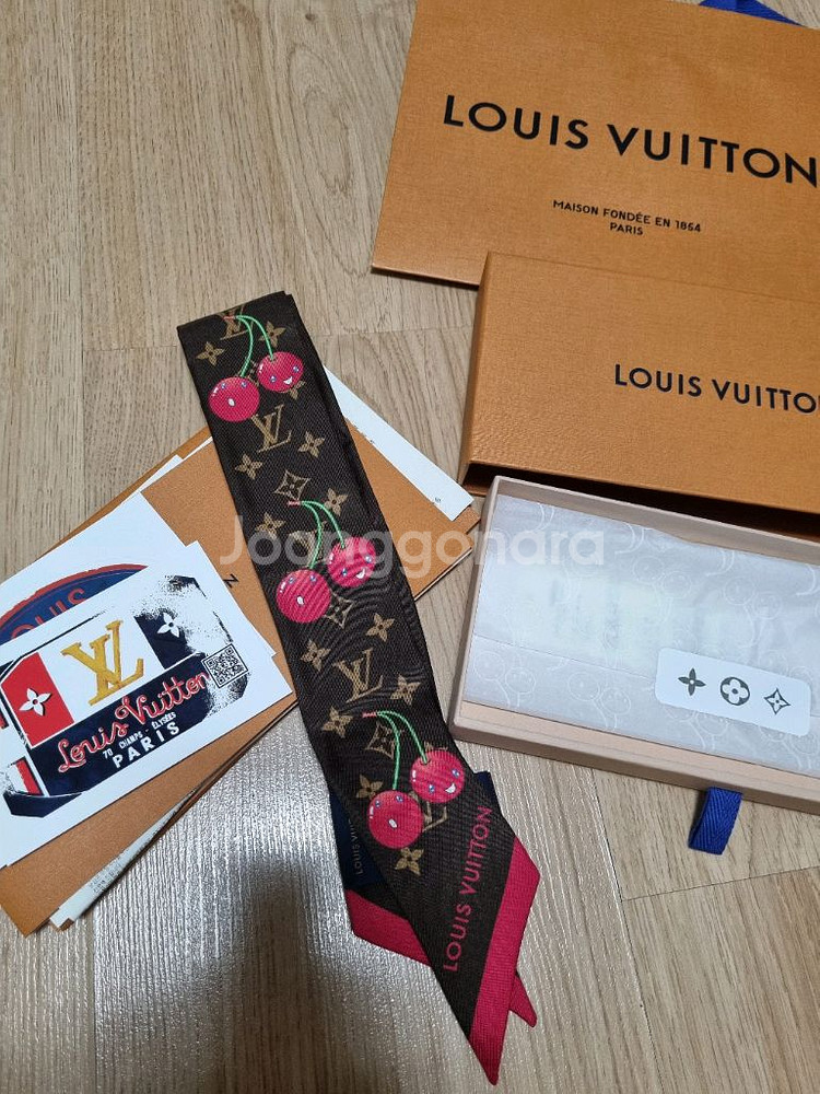 루이비통 무라카미 타카시 체리 방도--0