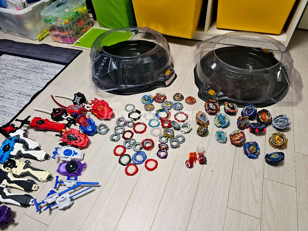 베이블레이드 팽이 런처 경기장--0