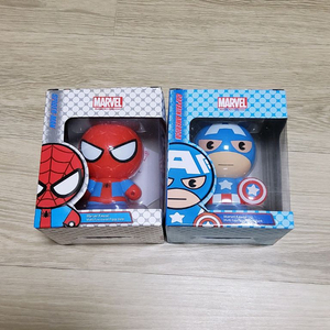 베스킨라빈스 마블 저금통(스파이더맨 캡틴아메리카)