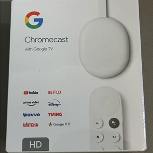 (미개봉) 크롬캐스트 4세대 구글 TV HD 정품