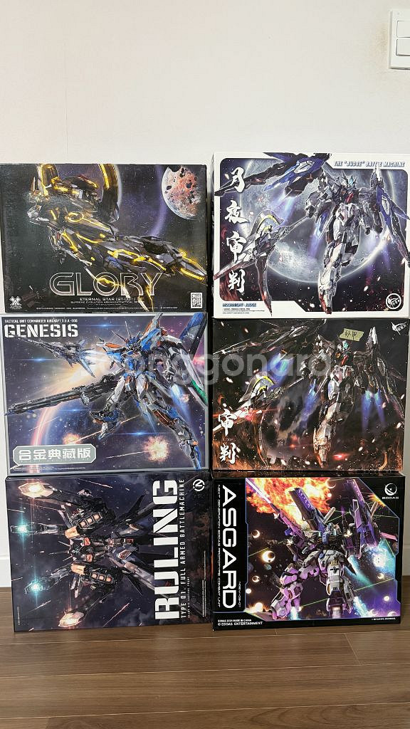 프라모델 정리중 - 룰링, 스타게이저, 저지 2종외--0