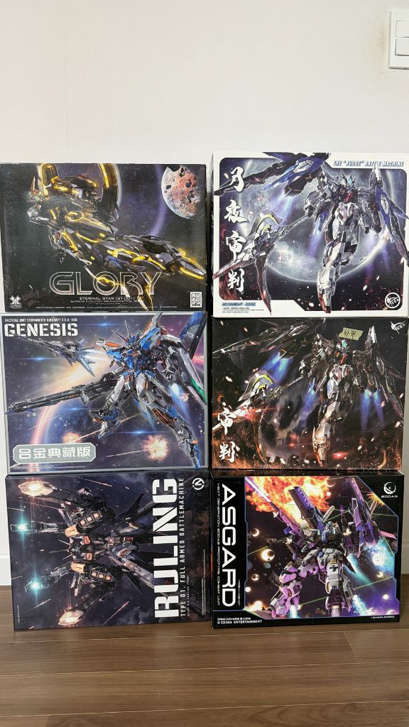 프라모델 정리중 - 룰링, 스타게이저, 저지 2종외--0