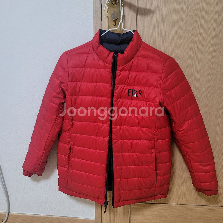 아이더 오리털 경량패딩 155 (양면)--2