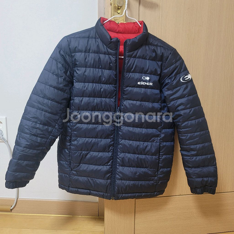 아이더 오리털 경량패딩 155 (양면)--0