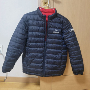 아이더 오리털 경량패딩 155 (양면)