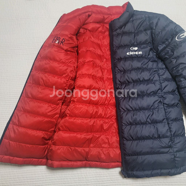 아이더 오리털 경량패딩 155 (양면)--3