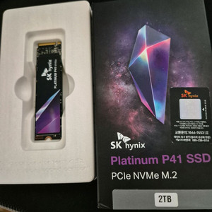 sk 하이닉스 ssd p41 2tb