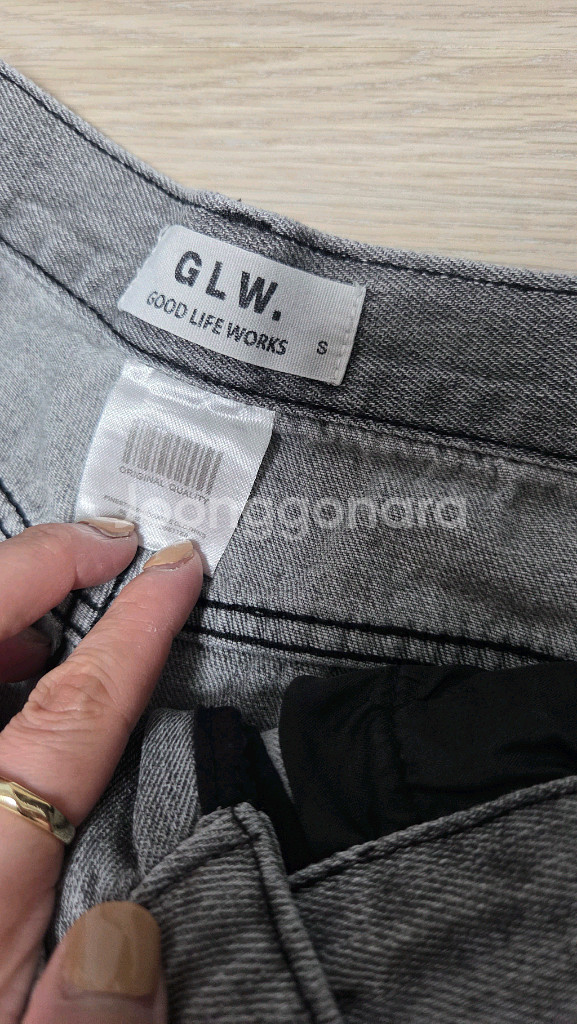 무신사 GLW 와이드 데님(27~28)--2