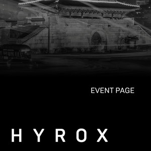 Hyrox 서울 men single open 구합니다