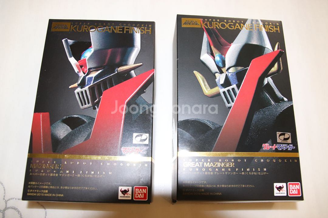 슈로초 마징가 그레이트마징가 쿠로가네 2종세트--0